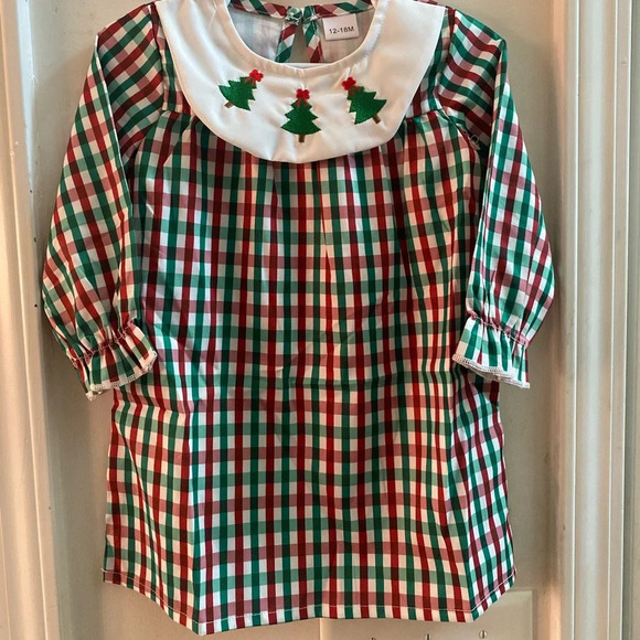 New Embroidered Christmas Dress - Picture 4 of 7